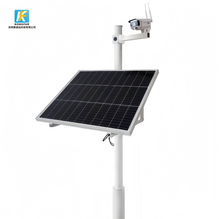 Solar CCTV Power Kit 150W Panel 80Ah Battery for Outdoor Surveillance in Remote Areas