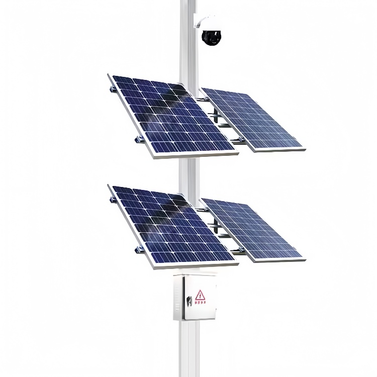 Off-grid Solar CCTV System Kit 300W 160Ah for Outdoor Monitoring China Manufacturer