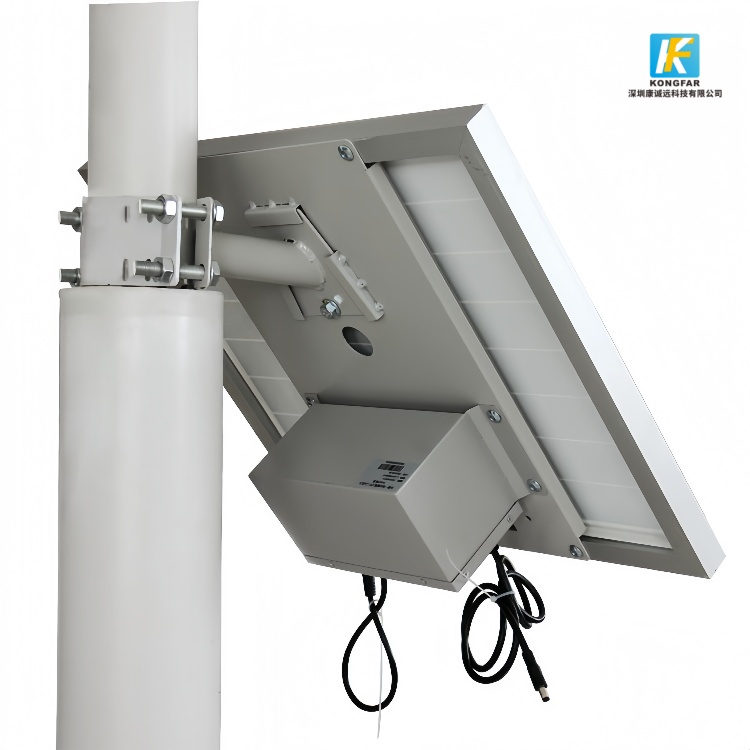 Solar Panel CCTV Kit with Integrated Battery Box – Pole-Mount Off-Grid System from China OEM