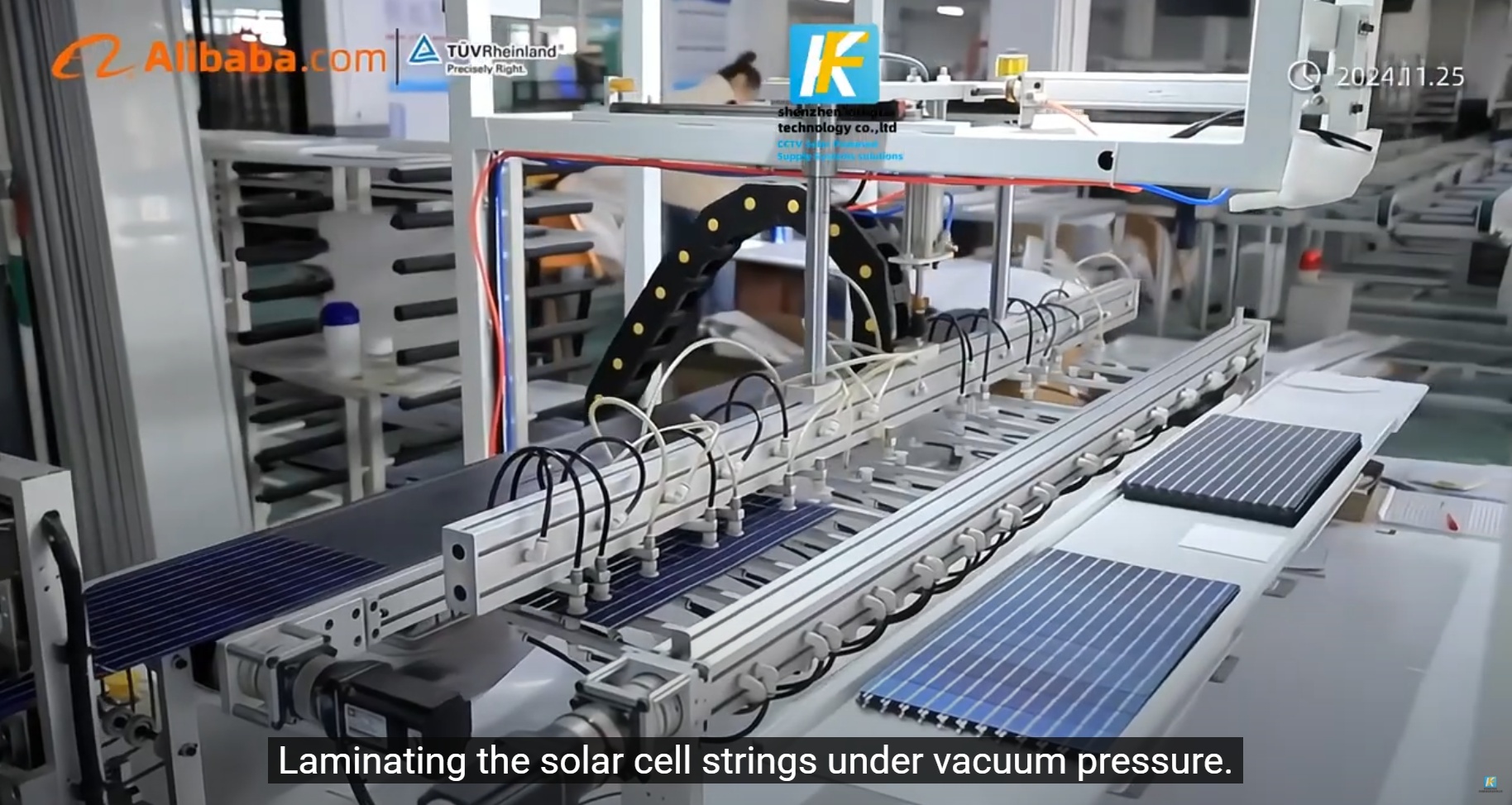 Vacuum Lamination Process – CE-Certified Solar CCTV & Off-Grid Power Kits for Global Deployments