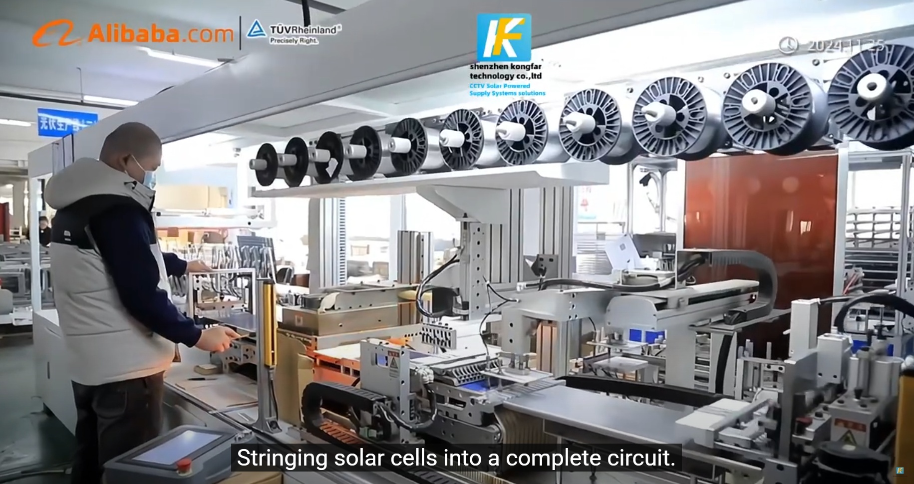 Automated Cell Stringing for Solar CCTV Systems – China Solar Power Kit Supplier with Stable Output