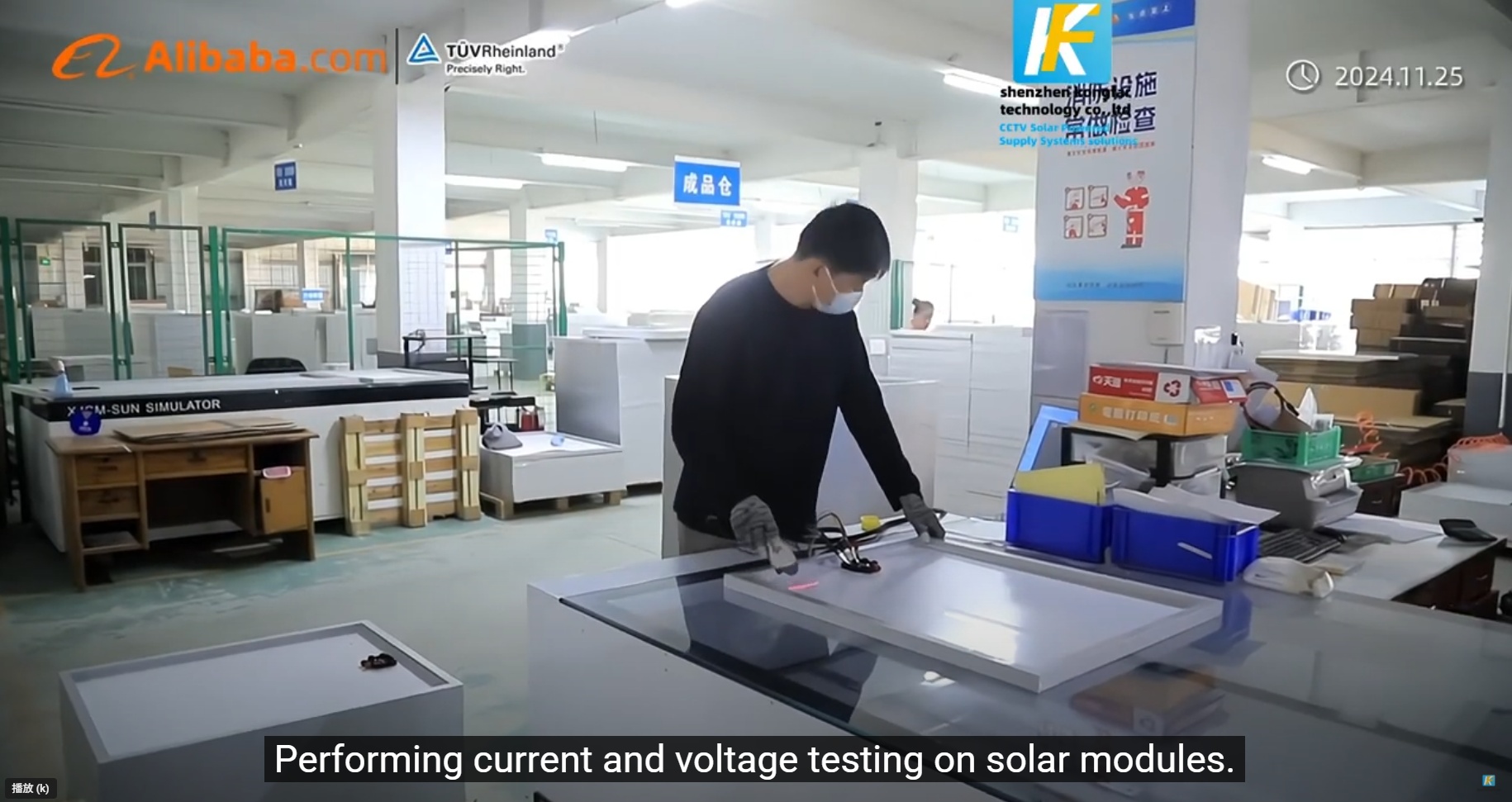 ISO 9001 Solar CCTV Kit Manufacturer – IV Testing & Quality Control for Off-Grid Power Systems