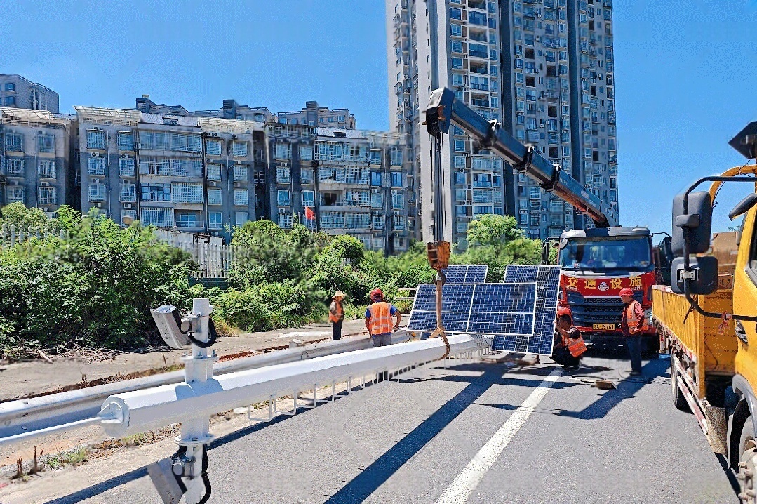 Highway Solar-Powered CCTV Project in Changsha Hunan