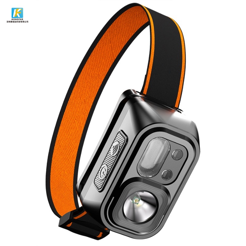 Motion Sensor Rechargeable LED Headlamp 350LM | USB Type-C | Night Work & Hiking | OEM China