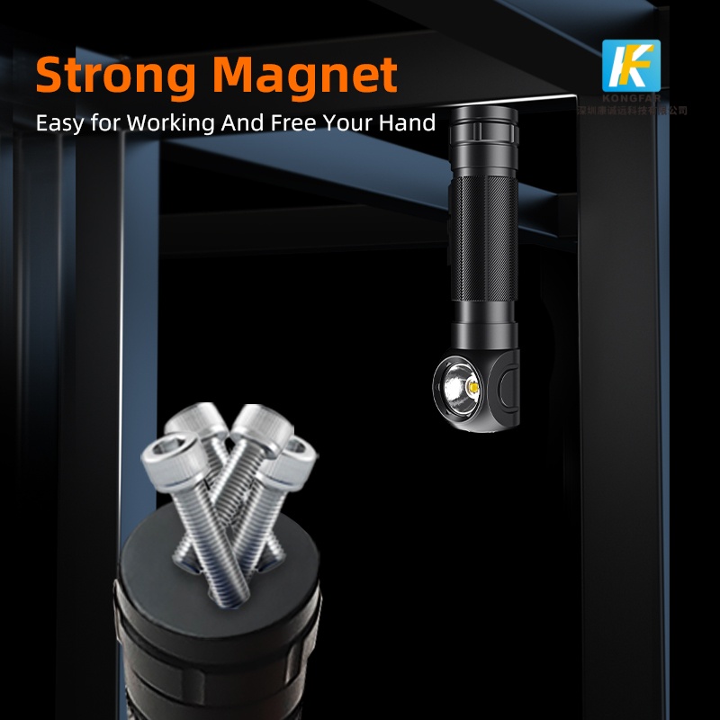 Rechargeable LED Headlamp 1000LM, Type-C USB Charging, Outdoor Hiking Light from China Supplier