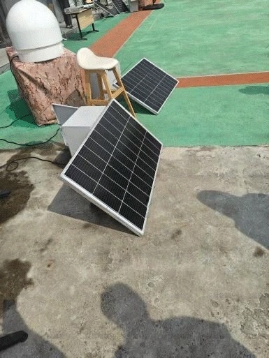 Solar-Powered CCTV Systems for Satellite Communication Continuity