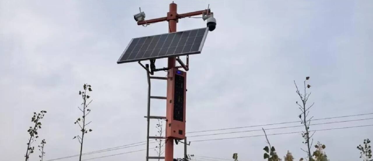 Off-Grid Solar Power System for Forest Fire Monitoring in Tai'an, Shandong, China