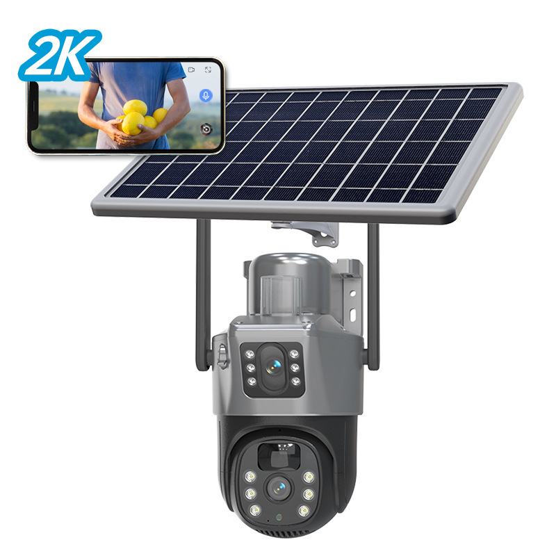 Off-Grid Solar-Powered PTZ Surveillance Camera System 