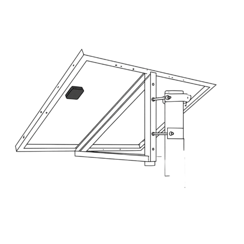 Backpack-Type Integrated Solar Power CCTV System Kit