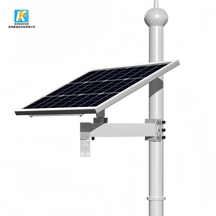 Solar CCTV System 100W Panel 60Ah Battery for Remote Monitoring China Manufacturer