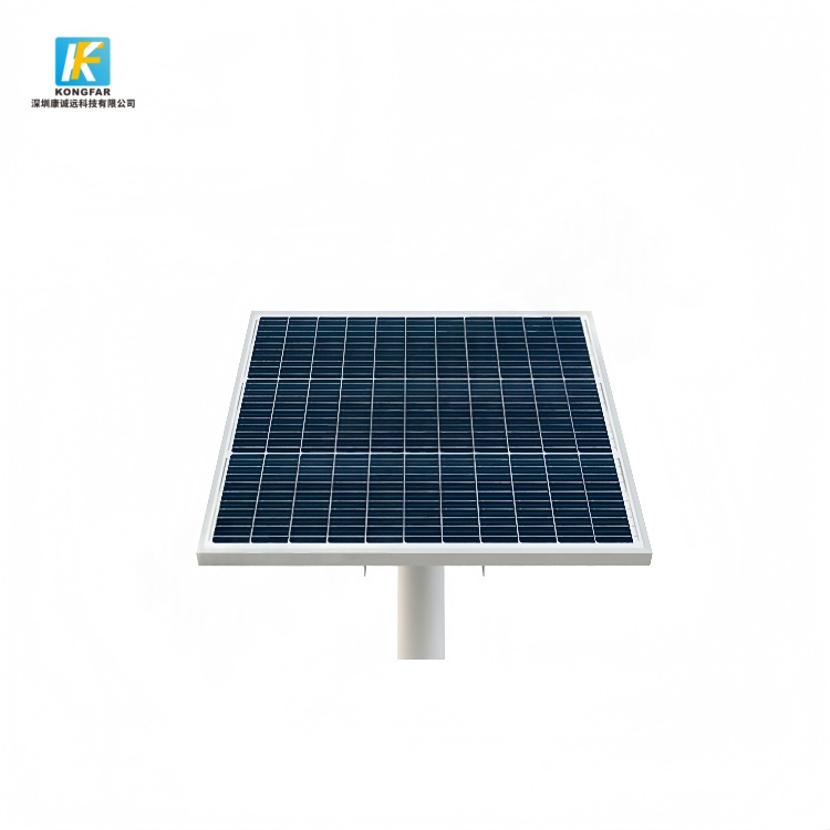 80W Solar CCTV System Kit with 40Ah LiFePO4 Battery for Off Grid Surveillance and Remote Areas