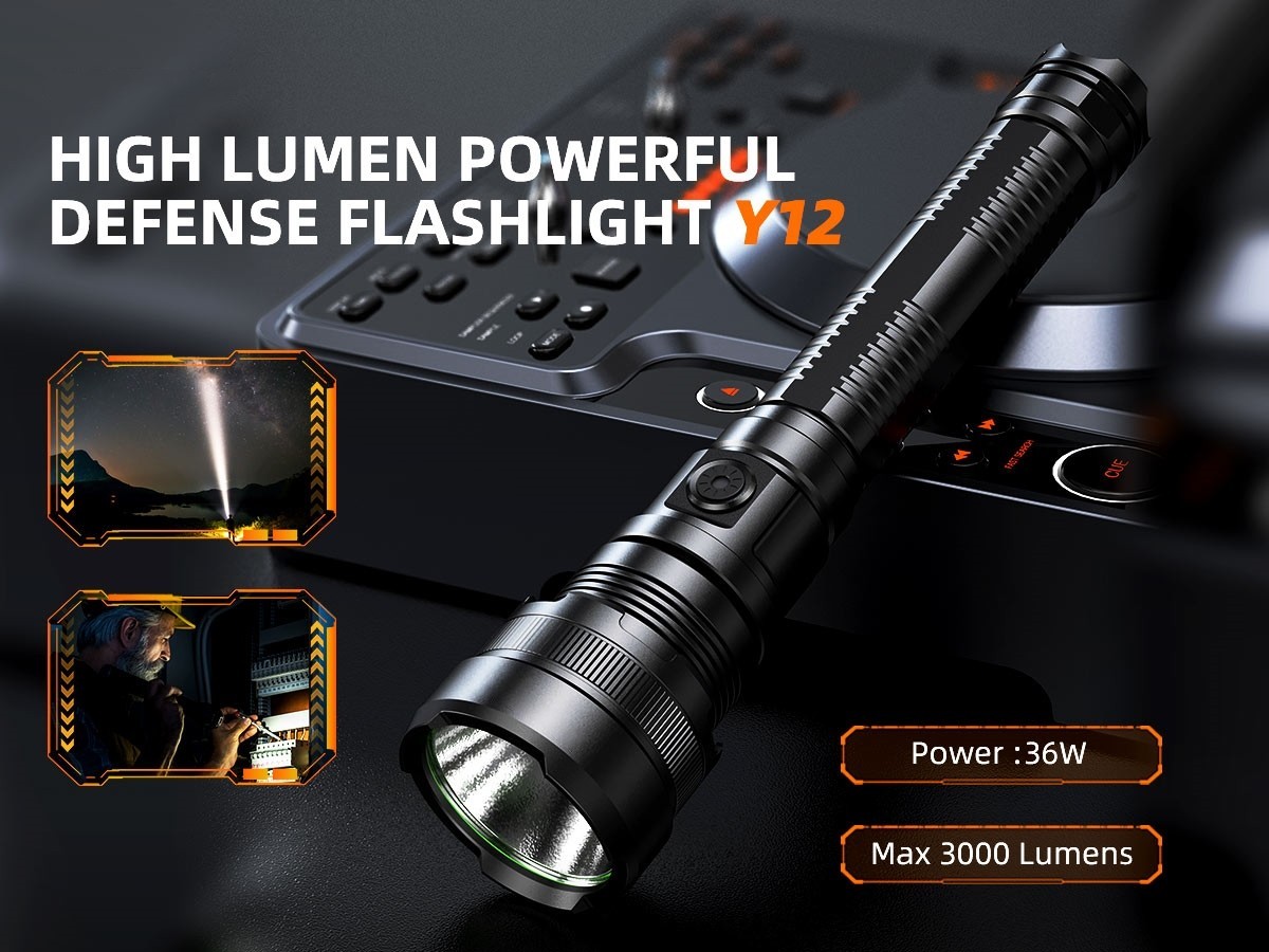 Rechargeable LED Headlamp 1000LM, Type-C USB Charging, Outdoor Hiking Light from China Supplier