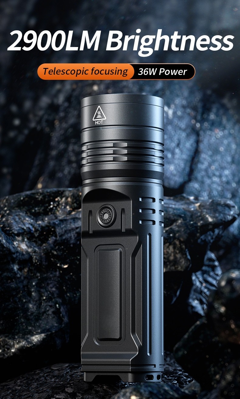 Rechargeable LED Headlamp 1000LM, Type-C USB Charging, Outdoor Hiking Light from China Supplier