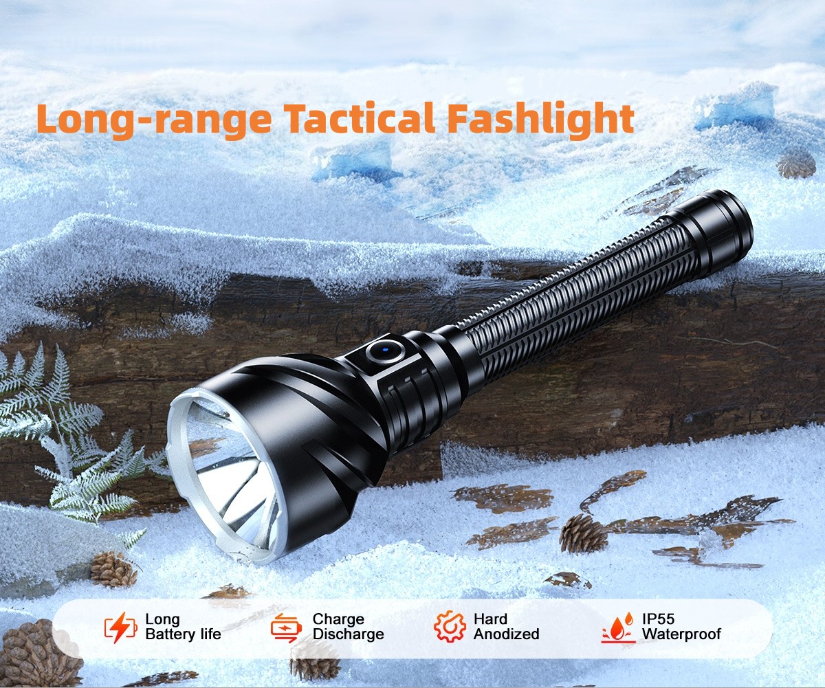 Rechargeable LED Headlamp 1000LM, Type-C USB Charging, Outdoor Hiking Light from China Supplier