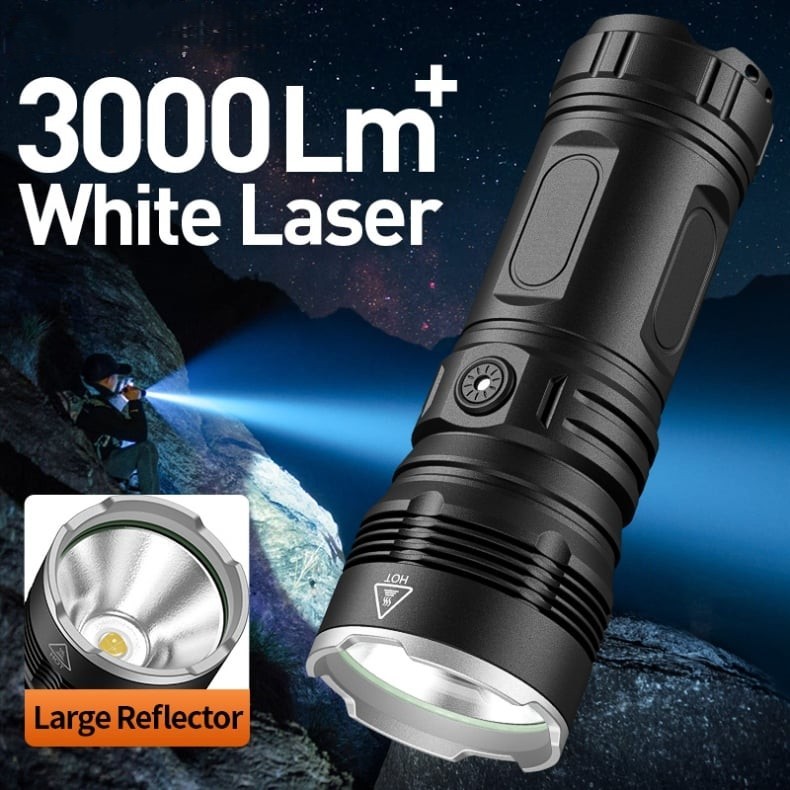 Rechargeable LED Headlamp 1000LM, Type-C USB Charging, Outdoor Hiking Light from China Supplier