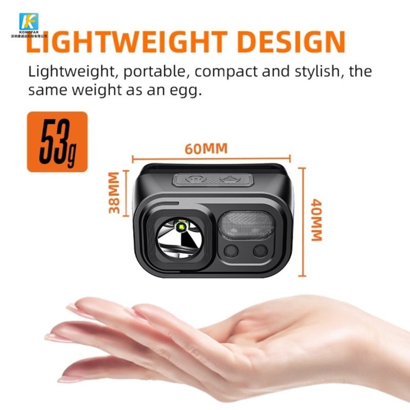Motion Sensor Rechargeable LED Headlamp 350LM | USB Type-C | Night Work & Hiking | OEM China