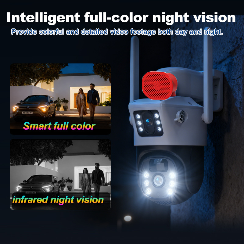 Off-Grid Solar-Powered PTZ Surveillance Camera System with Integrated Siren