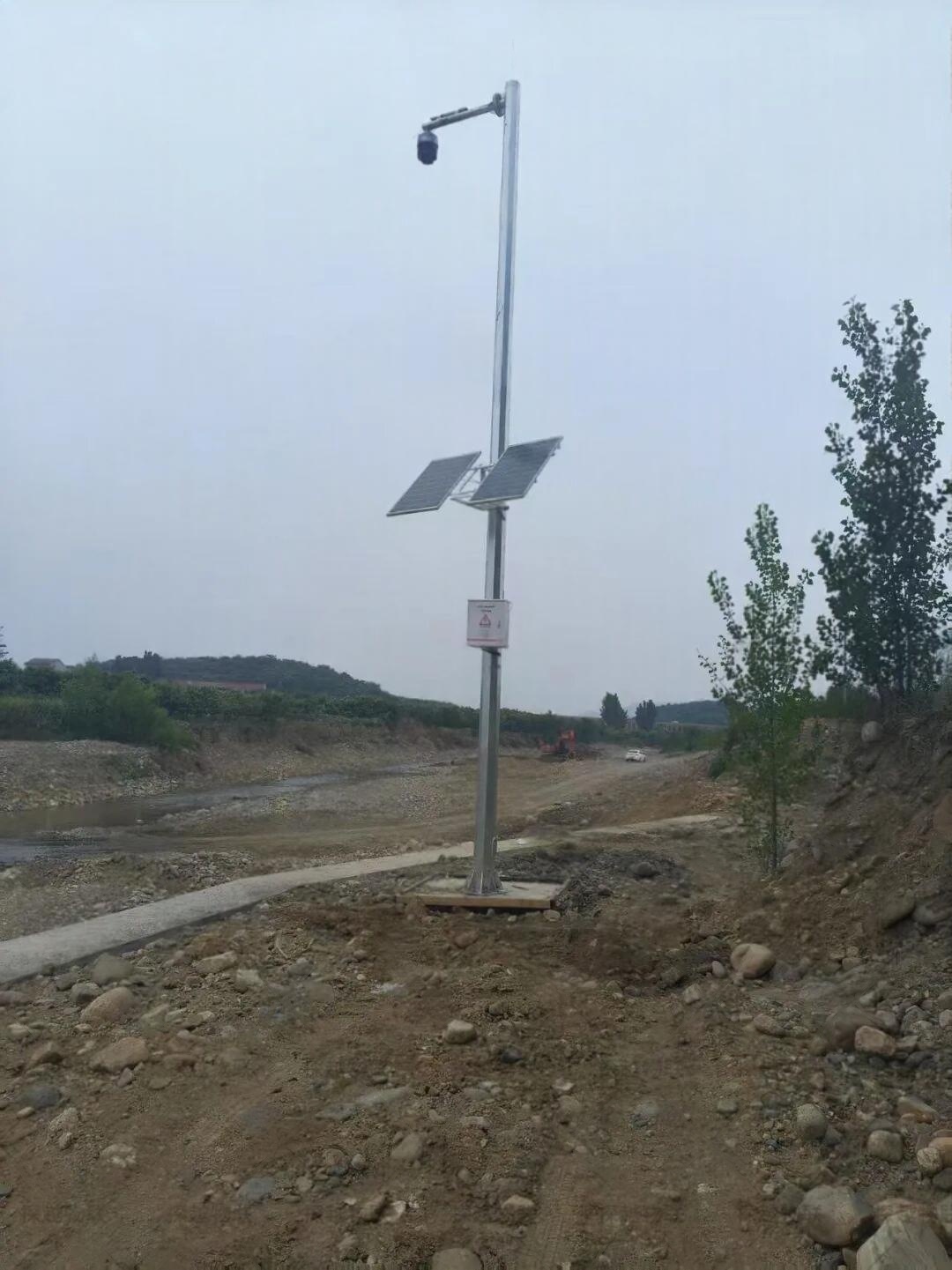 Solar Power Supply System For River Surveillance In Tangshan Waterway Infrastructure